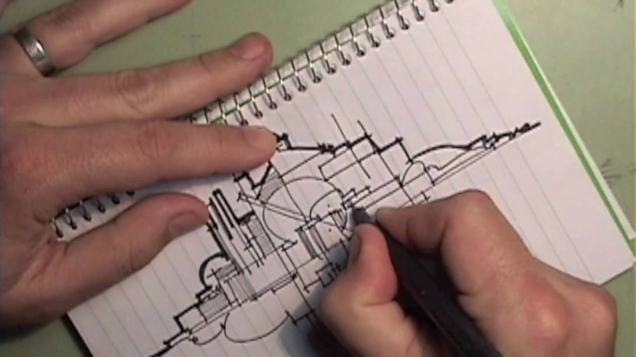 Mimar olmak için çizim yeteneği, tasarım sürecinin önemli bir parçasıdır.