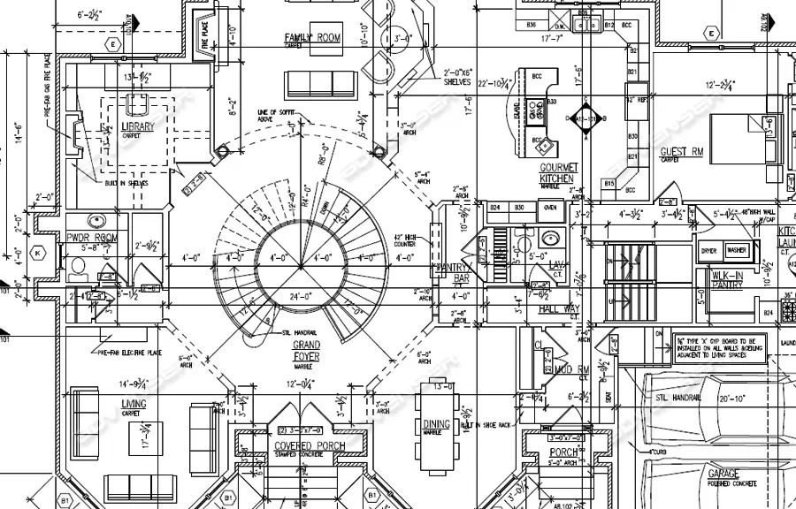 Ümitköy’de ruhsatlı bir villa projesinin mimari çizim sürecini gösteren plan ve tasarım görseli.