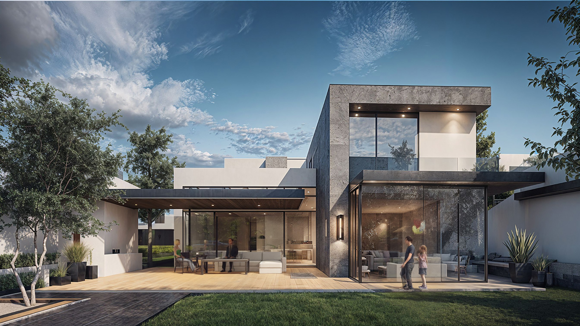 İncek, Beytepe ve Gölbaşı’nda yer alan farklı mimari tarzlardaki villaların yan yana karşılaştırıldığı üç ayrı villa tasarımı.