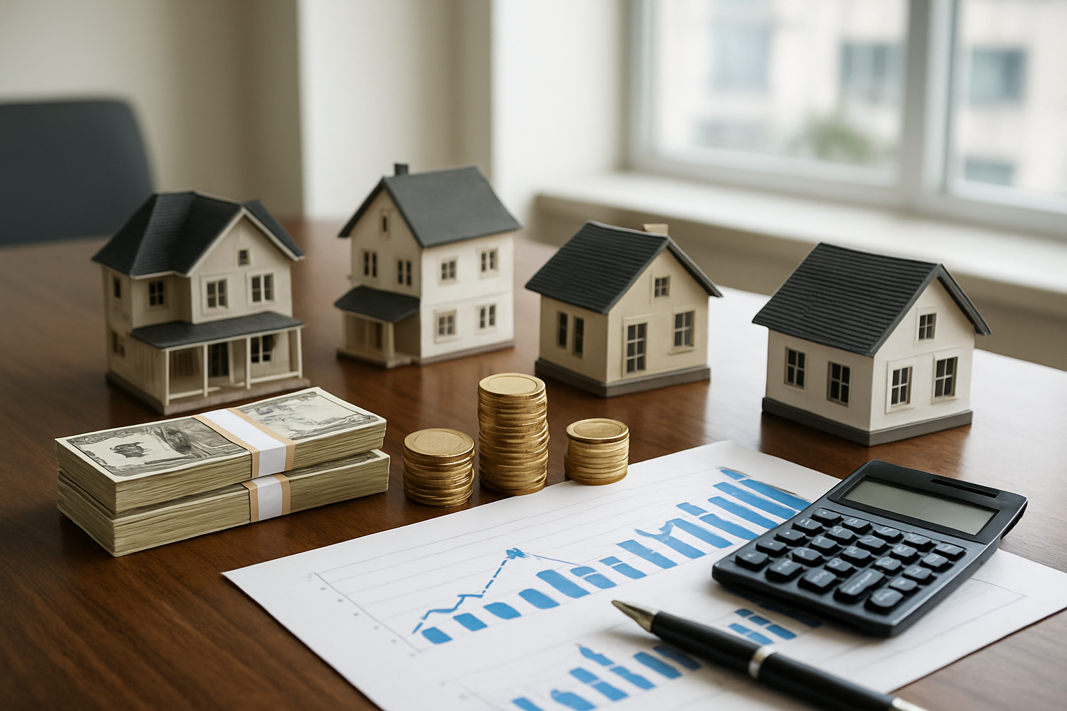 Gölbaşı’nda yükselen modern konut projesi ve çevresindeki yaşam alanlarının genel görünümü