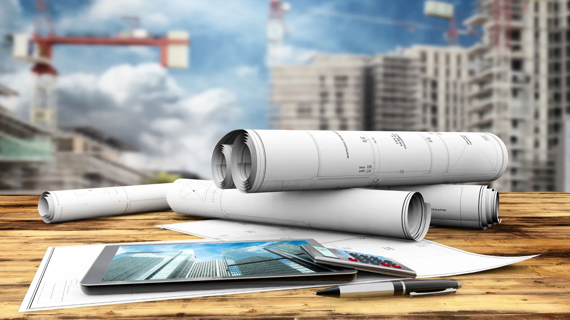 Ümitköy’de ruhsata esas proje hazırlığı için mimari çizimler, teknik planlar ve evraklar çalışma masasında inceleniyor.