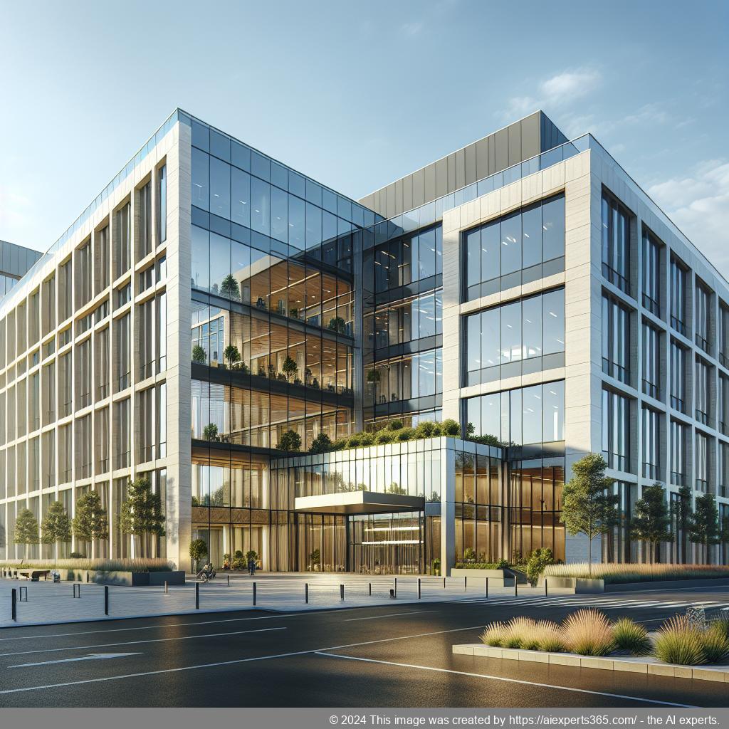 Prestijli ofis tasarımında müşteri görüşmesi yapılan modern toplantı alanı